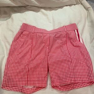 Belyn Key Red Gingham Shorts